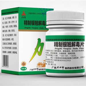 精制银翘解毒片