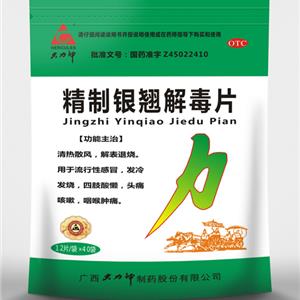 精制银翘解毒片